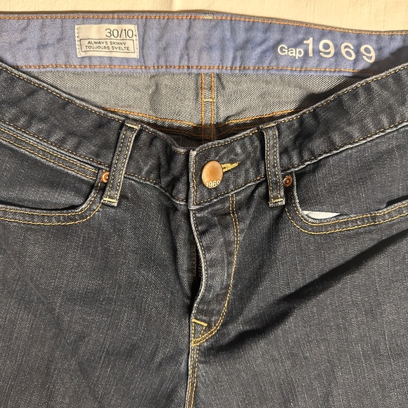 Gap 1969 Always Skinny jean size US 30/10 reg. - Picture 5 of 9